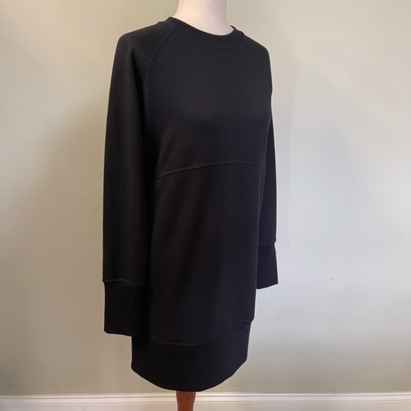 Athleta Black Bounce Back Sweatshirt Dress - Size XS - Picture 9 of 11